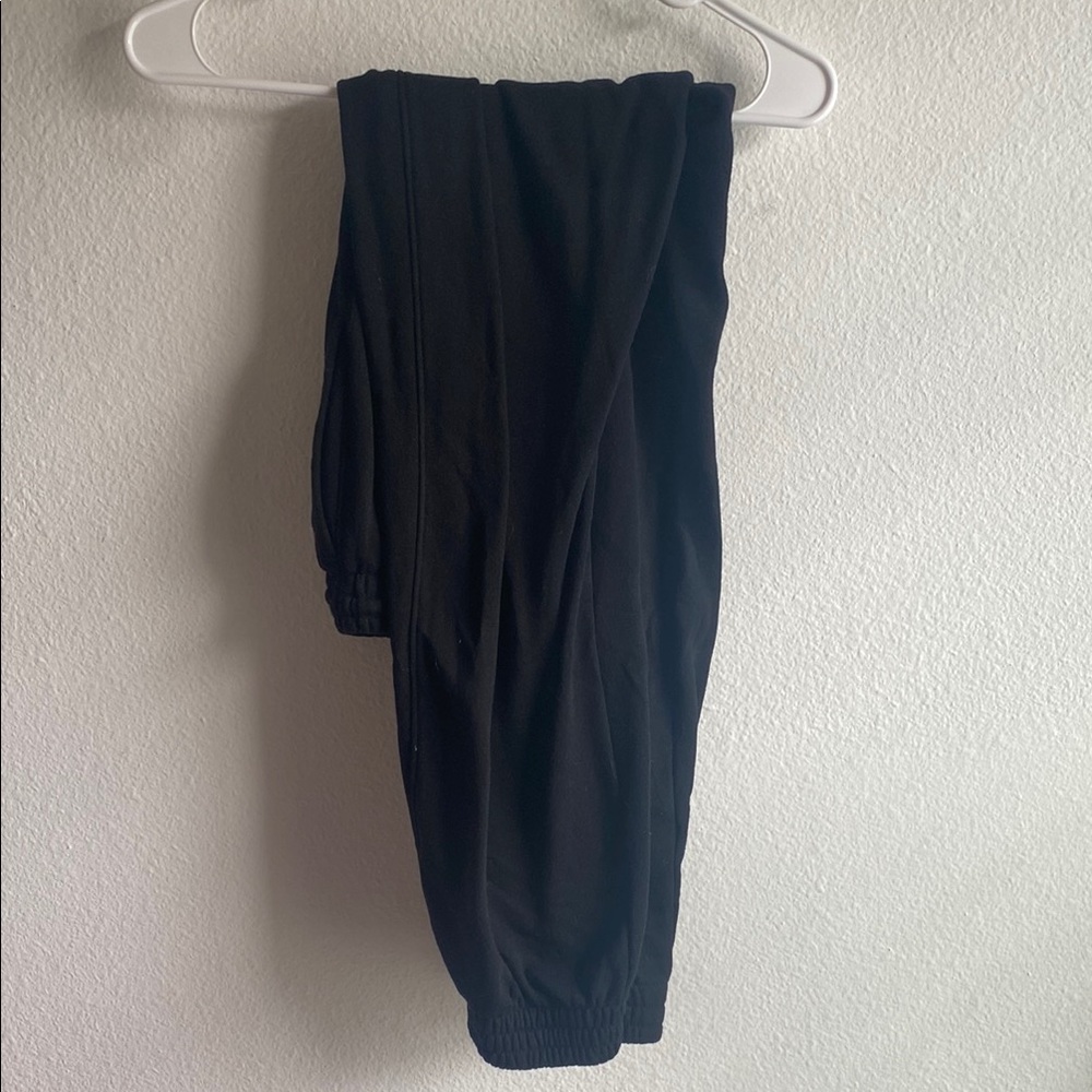 SHEIN Black Track Pants & Joggers with Relaxed Fit